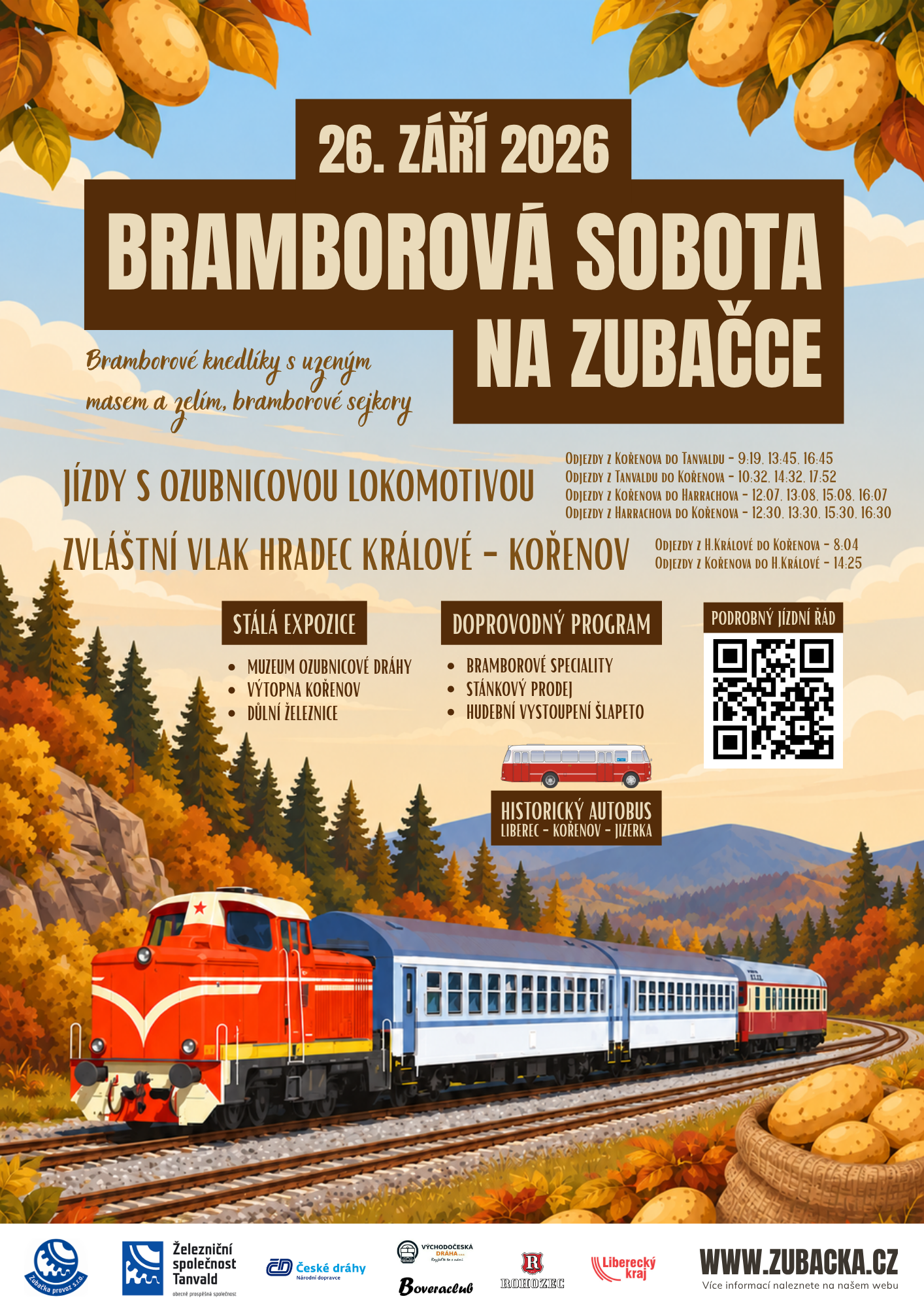 Bramborová sobota na Zubačce 26.9.2026